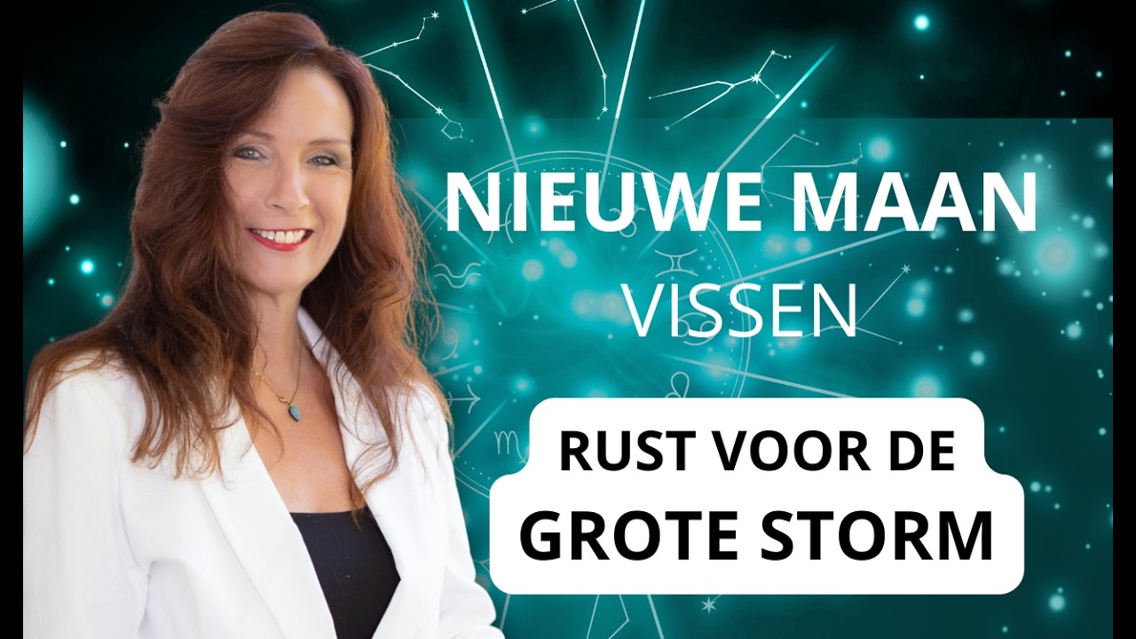 Nieuwe Maan in Vissen +  Mercurius Retrograde 👉 De Stilte voor de Storm