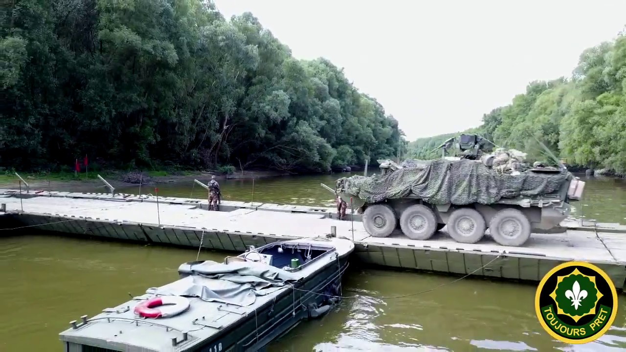 Wet Gap Crossing in Gyor, Hungary (2d Cavalry Regiment)