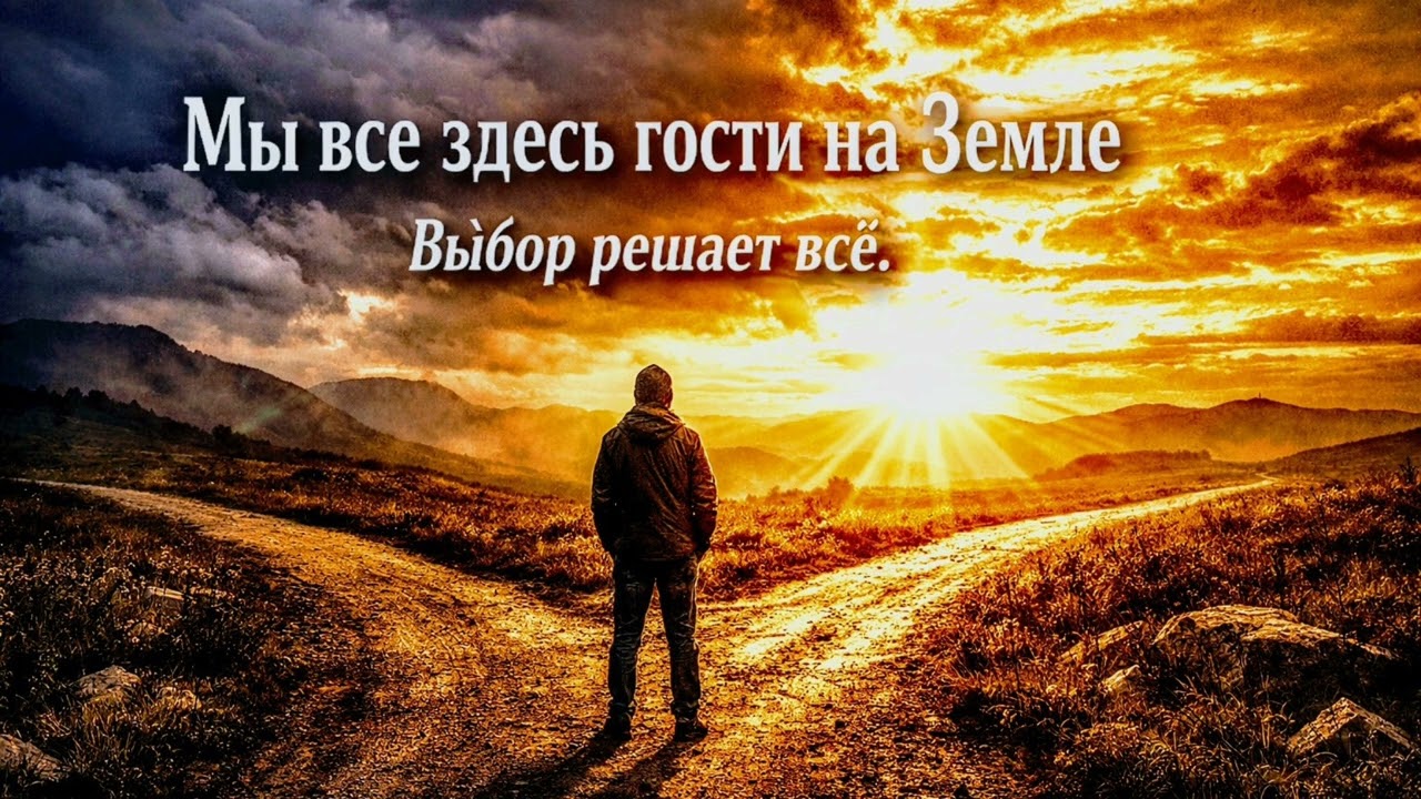 ✨Мы все гости на этой земле✨ 🎼Христианская песня о выборе, вере и свете☝️🙏