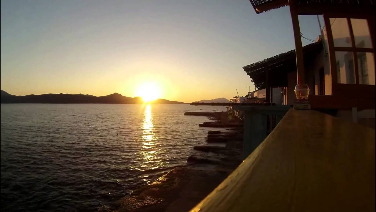 Milos Island-Klima SUNSET TIMELAPSE