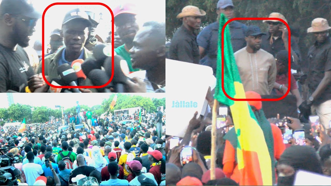Direct • Marche nationale des vict!mes politiques de l'Etat du Sénégal