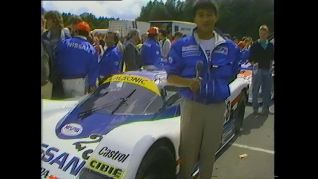【風を追う男たち】日産 1987 ルマン24時間　長谷見 昌弘　星野  一義　松本 恵二　高橋 健二　和田 孝夫　鈴木 亜久里　CALSONIC NISSAN R87E　NISSAN R86V