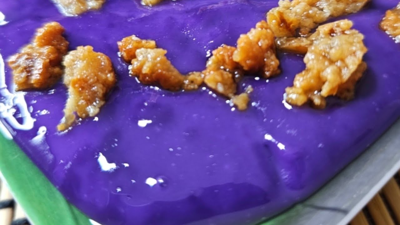 Kalamay With Ube Condensed Milk || Cooking With Mirah 