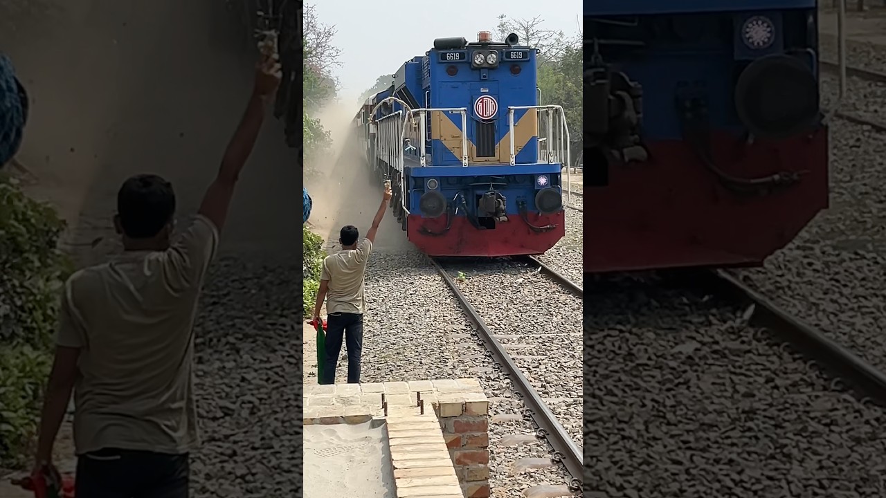 Chitra express passenger train with plc system.
