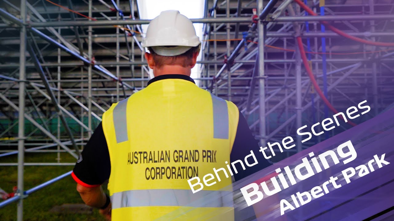 Building Melbourne’s F1® Street Circuit: A Behind the Scenes Tour of Albert Park