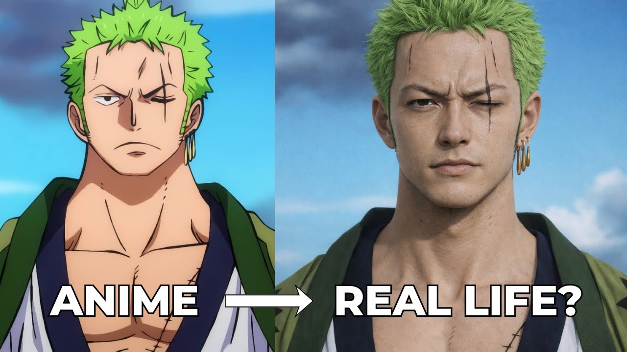One Piece Characters in Real Life (AI Generated)