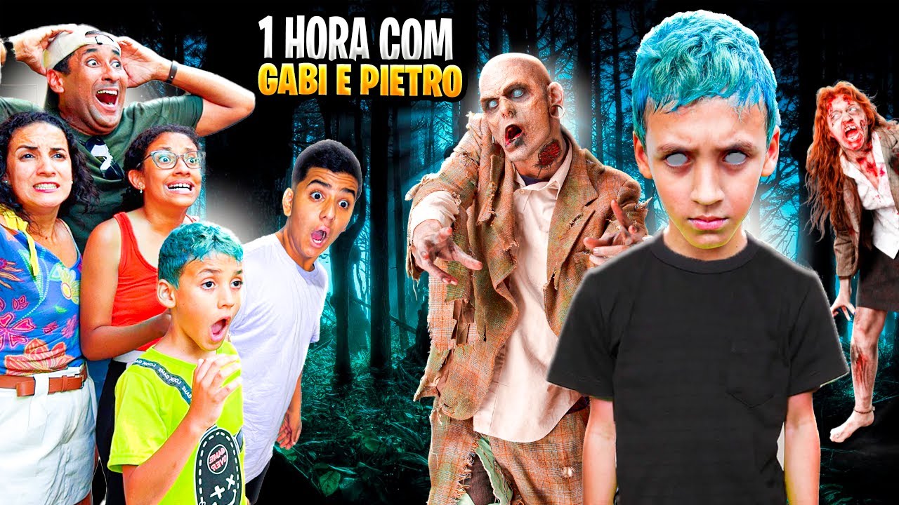 MARATONA DE 1 HORA COM GABI E PIETRO! 🔥