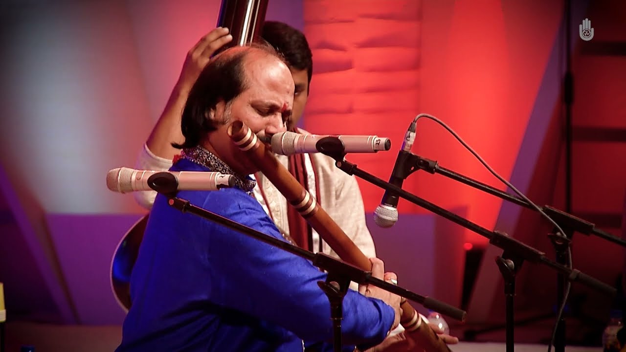 Raga Bageshree on the flute I Pt Ronu Majumdar & Pt Abhijit Banerjee I Live in BCMF 2015