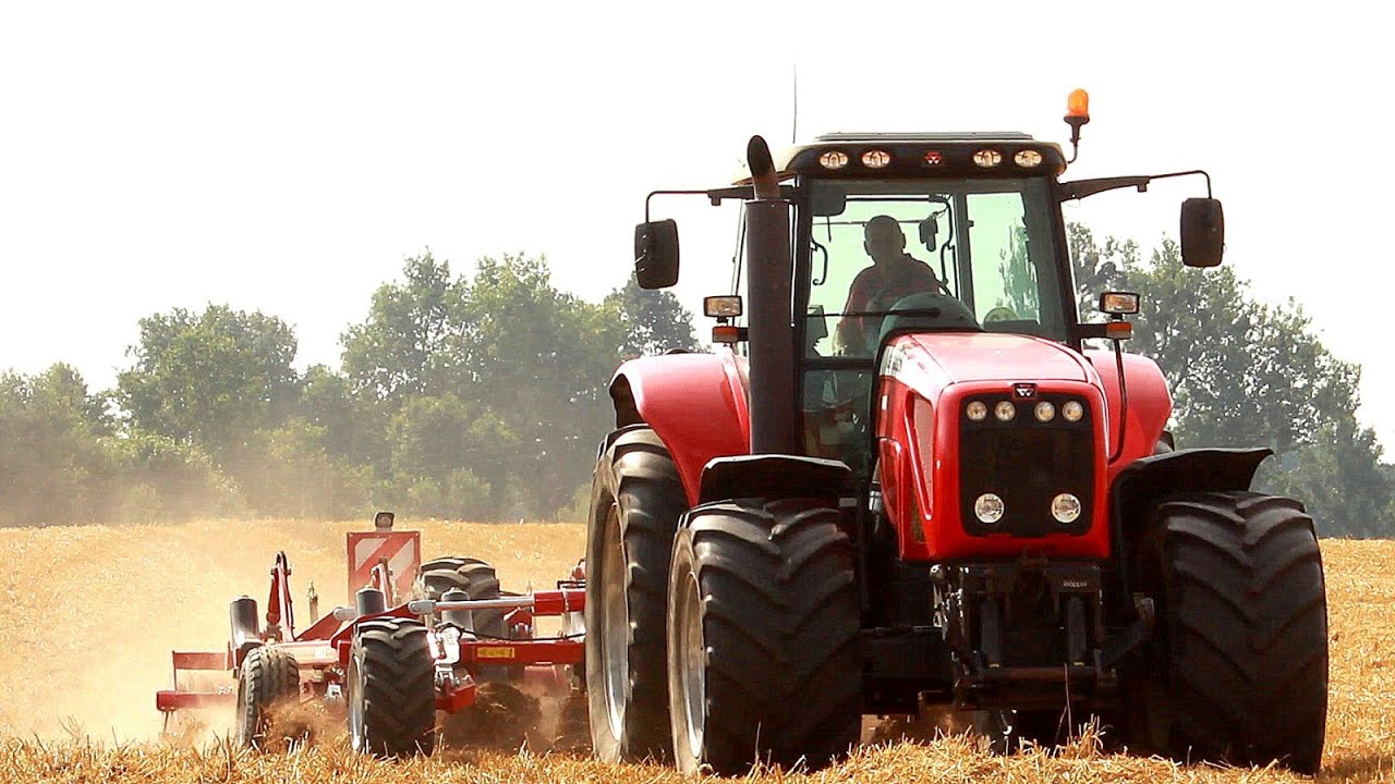 Zniwa 2014 - Testy Massey Ferguson 8480 &  HORSCH TERRANO 5FM