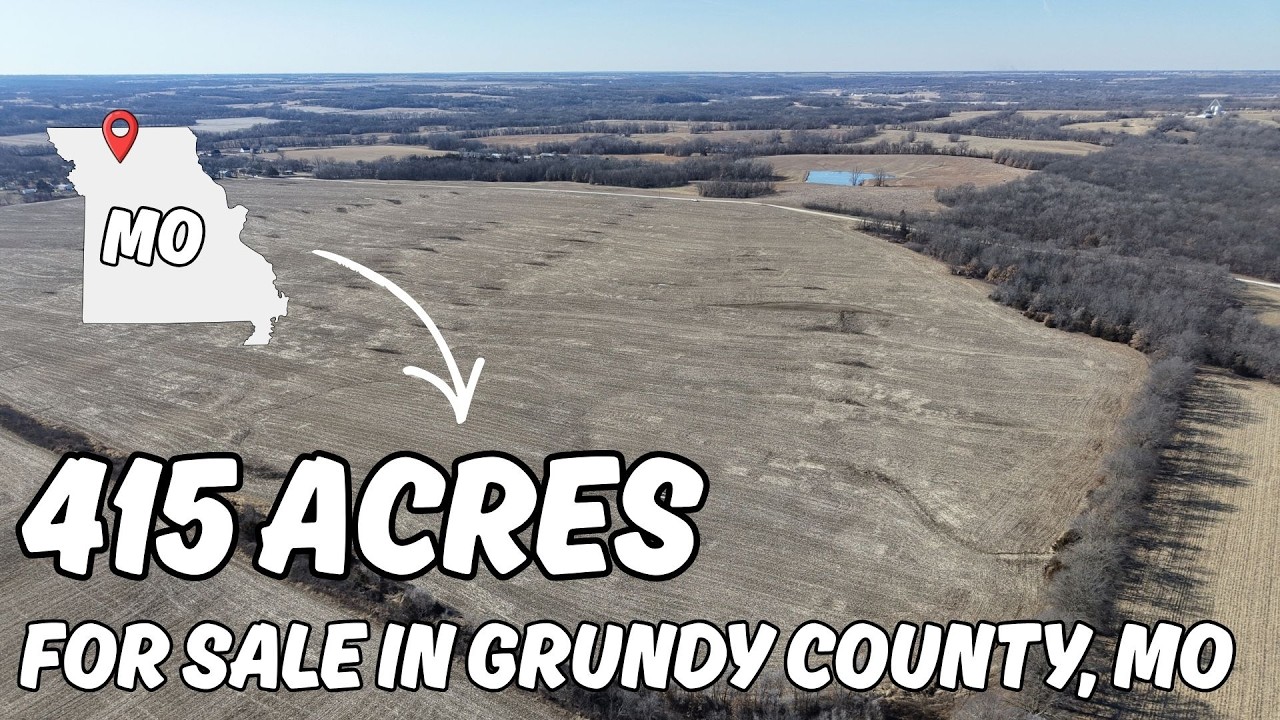 Huge Missouri Farm For Sale! (Thomson River Bottom Ground)