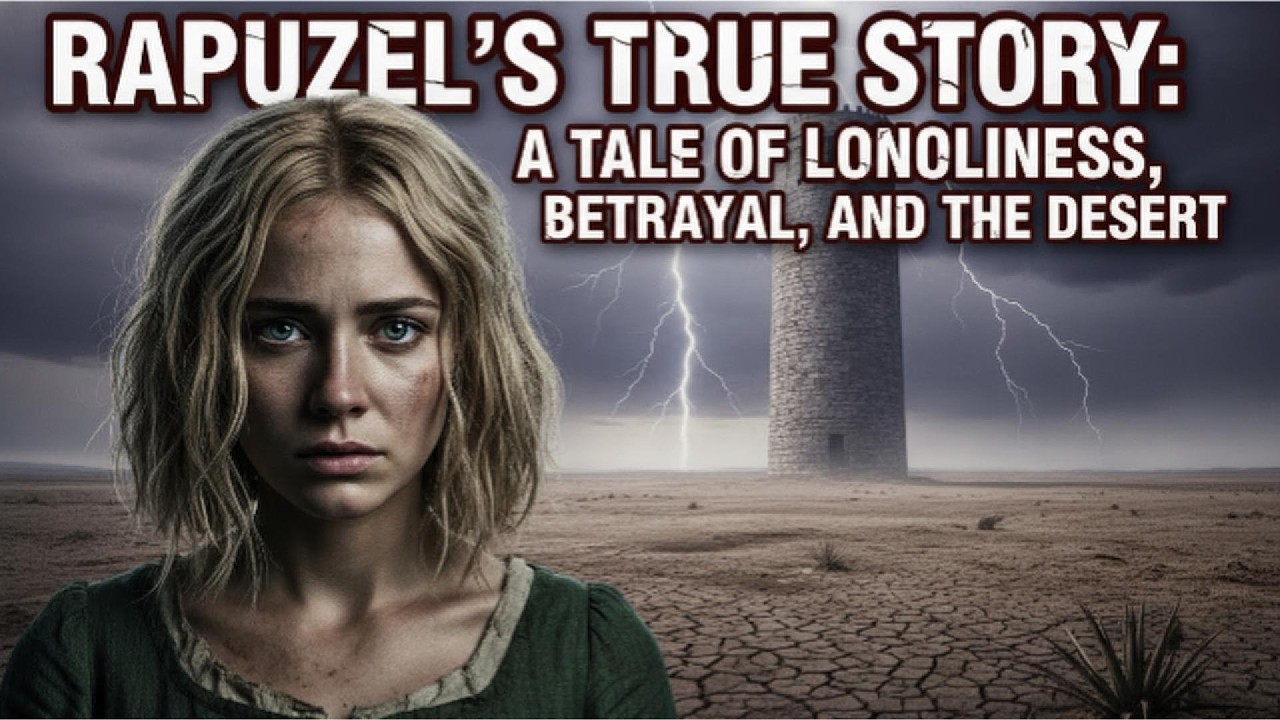Rapunzel’s True Story: A Tale of Loneliness, Betrayal, and the Desert | Fairy Tales | Learn English