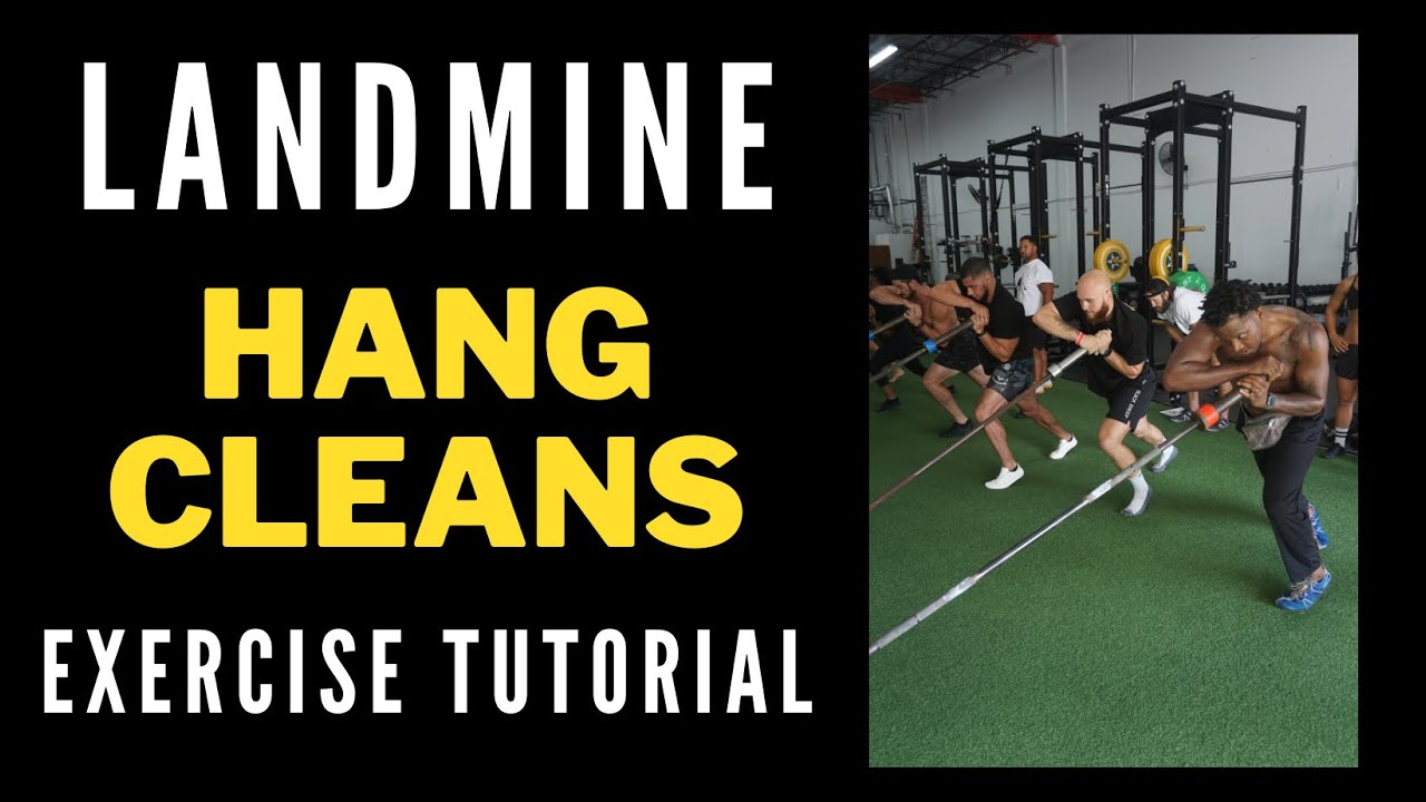 Landmine Hang Cleans!