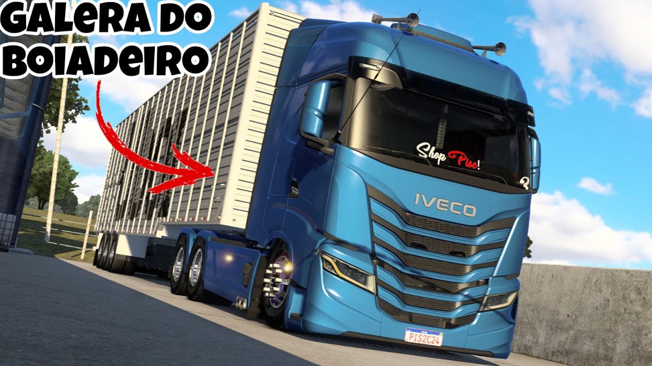 IVECO S-WAY NO BOIADEIRO NO LS | ETS 2 1.53