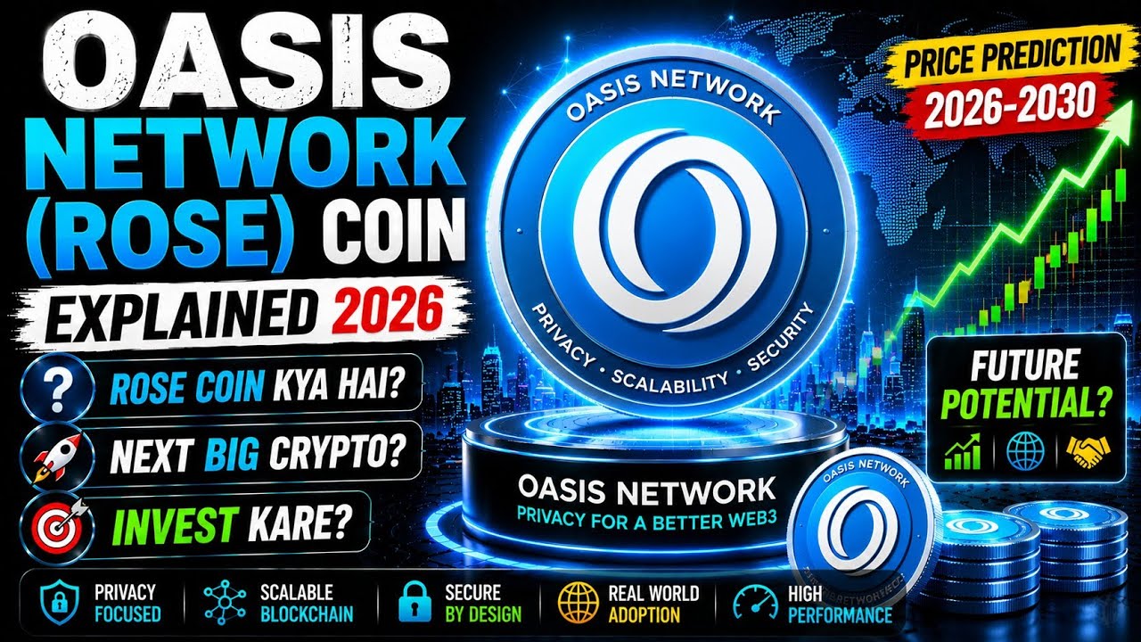 Oasis Network (ROSE) Coin Explained 2026 🌹 | Price Prediction, Future & Investment Guide