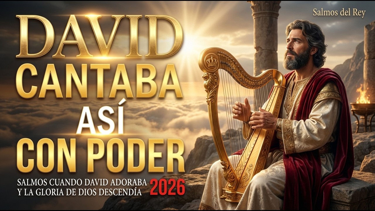 SALMOS 2026 | CUANDO DAVID ADORABA Y LA GLORIA DE DIOS DESCENDÍA #salmos #músicahebrea