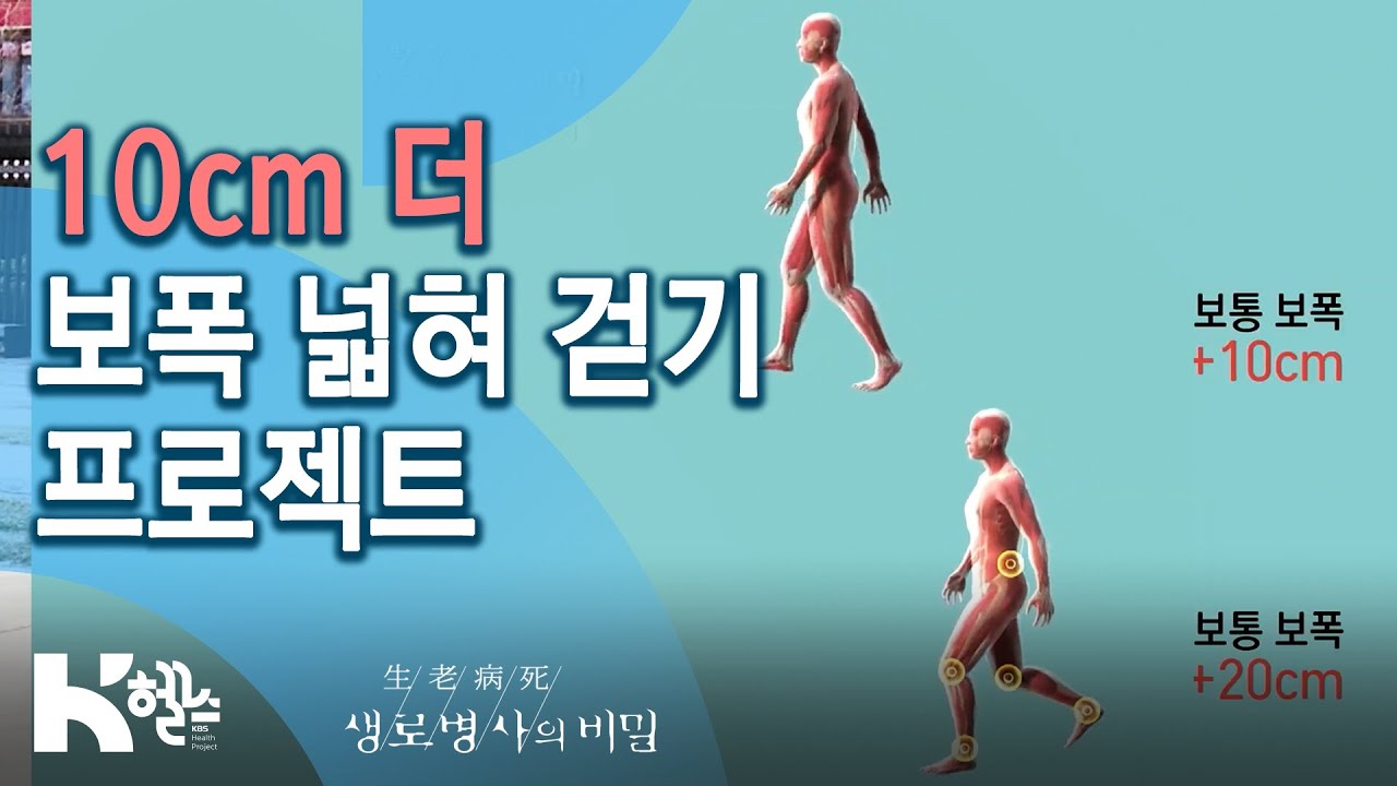 10cm 더 보폭 넓혀 걷기 프로젝트 - 731회(20.05.06) 걸음아 나 살려라 10cm 더 1편 기적의 걷기