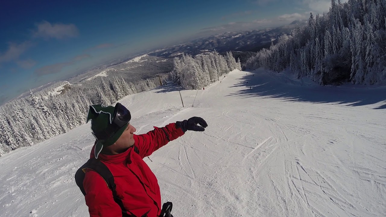 Jahorina, the longest ski run