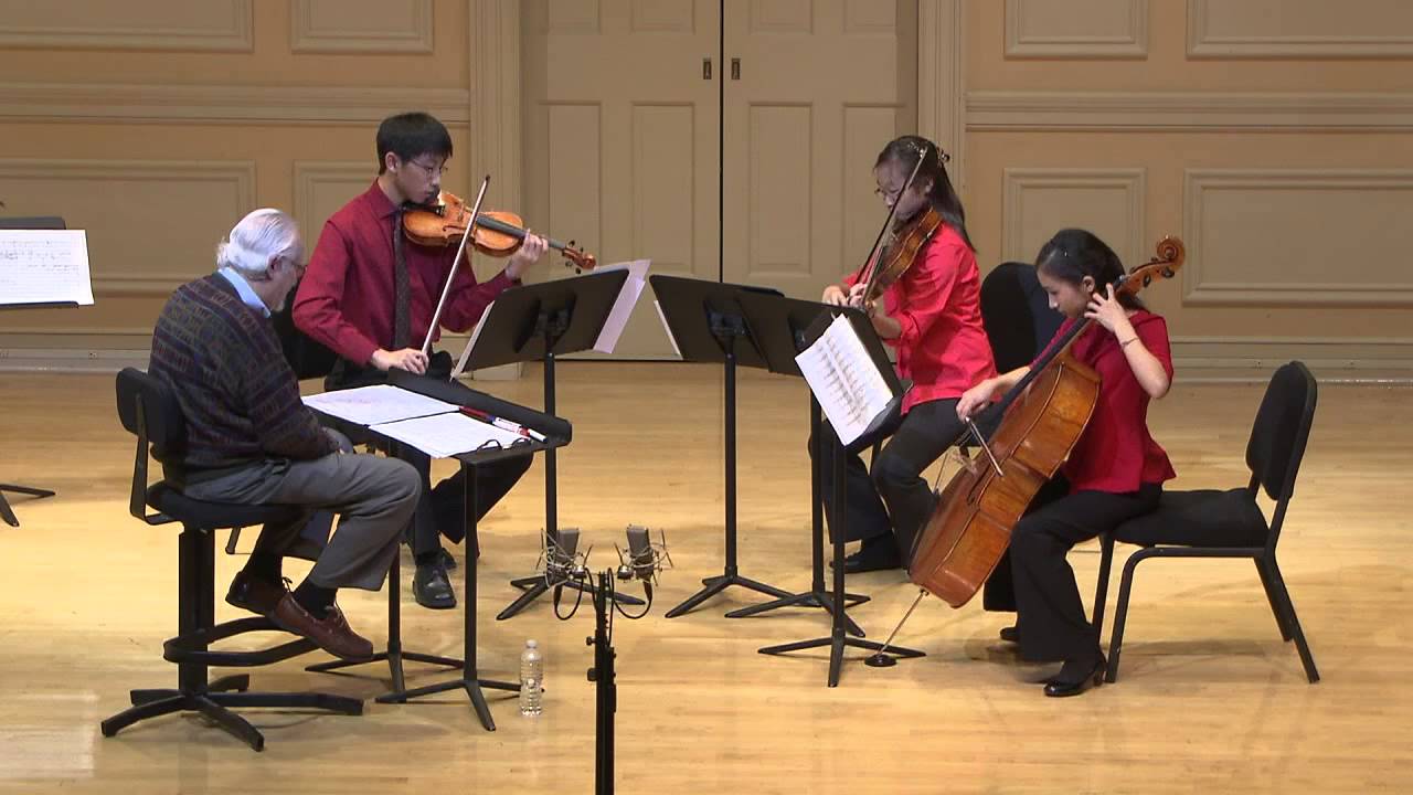 Irving Fine Fantasia for String Trio (Performance) with Richard Wernick