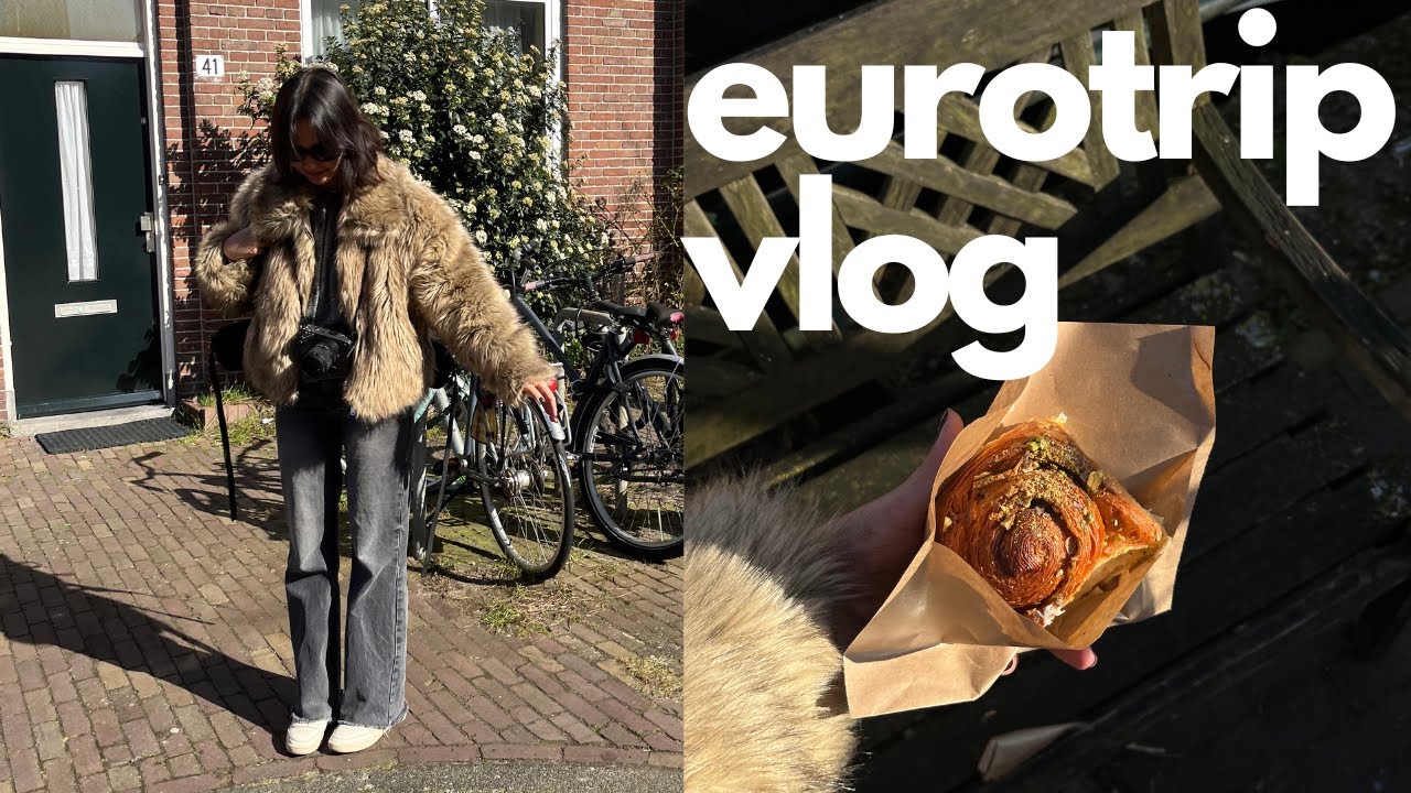EuroTrip Vlog // Амстердам, Брюгге, Льеж, Маастрихт, Брюссель