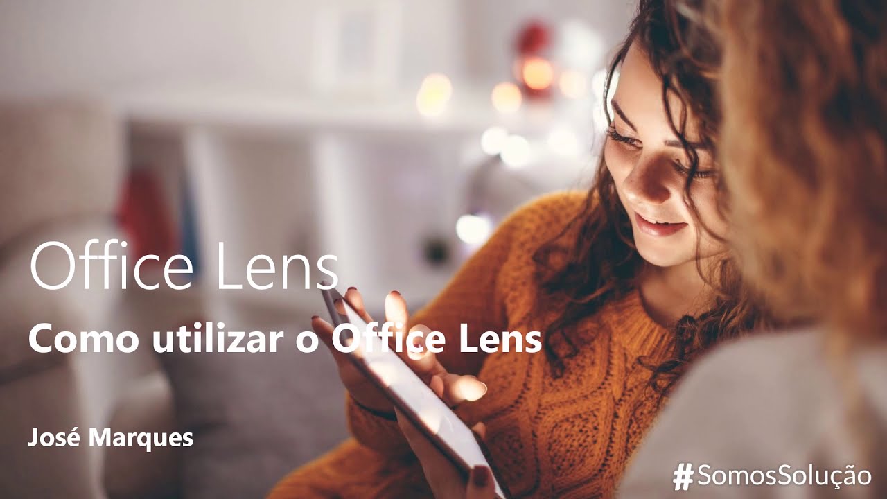 Como Utilizar o Office Lens