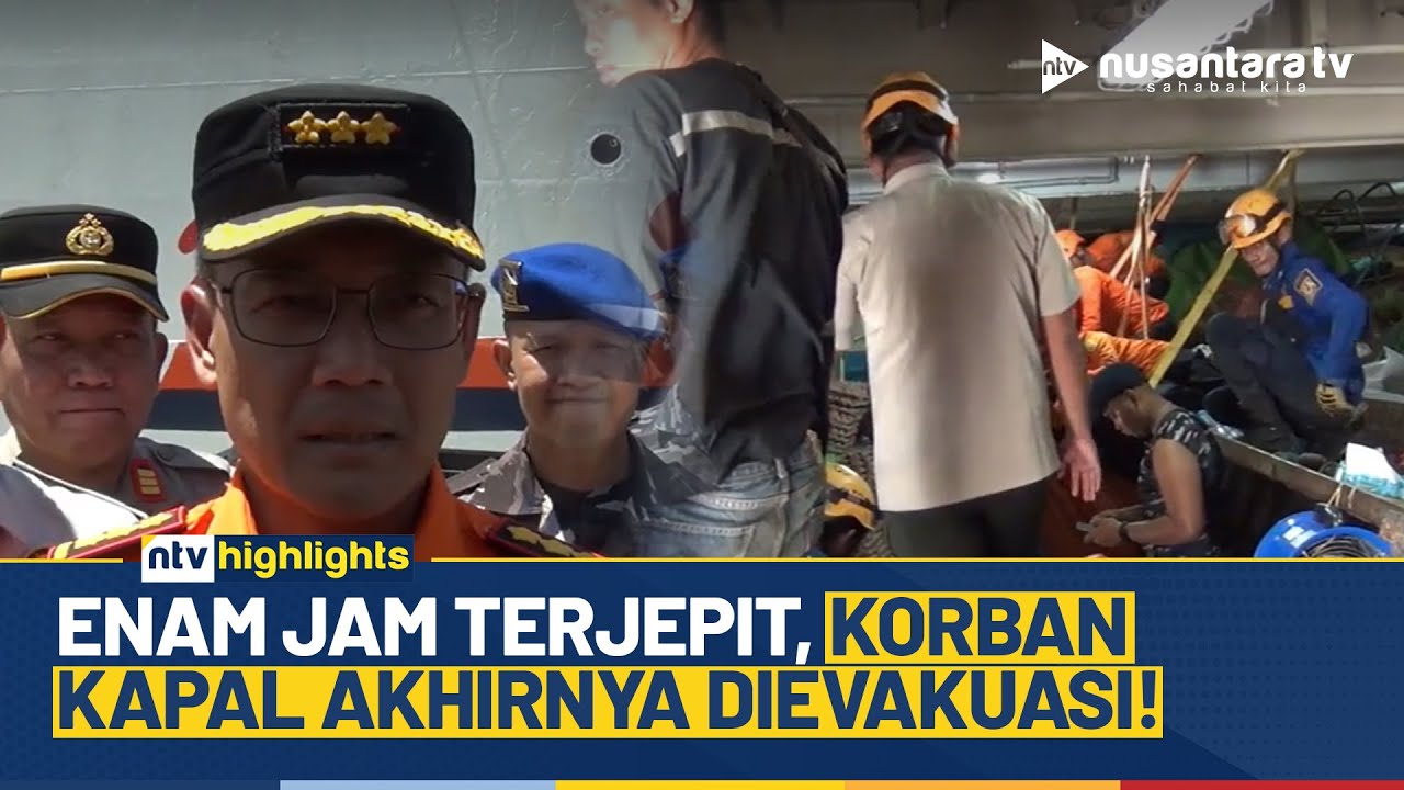 Tim SAR Evakuasi Korban Kapal Miring di Pelabuhan Semayang Balikpapan | NTV HIGHLIGHTS
