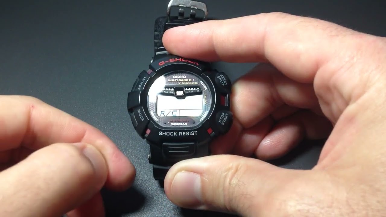 Casio G-Shock (GW-9010-1) | Auto atomic receive (turn on / off)