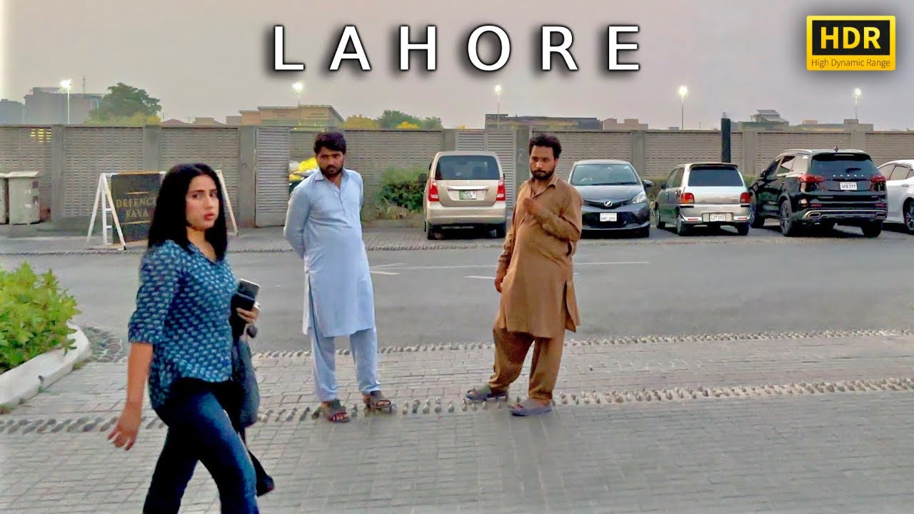 🇵🇰 DHA Phase 6, LAHORE Pakistan. 4K HDR Walking Tour & Captions