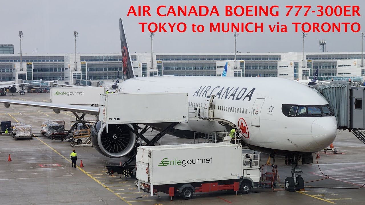 AIR CANADA 777-300ER | Tokyo Haneda to Munich via Toronto