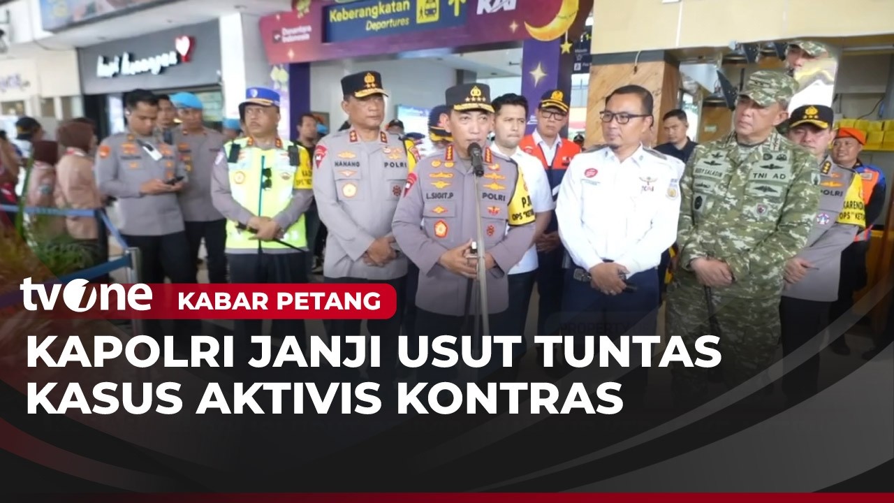 Polri Usut Penyiraman Air Keras Ke Aktivis | Kabar Petang