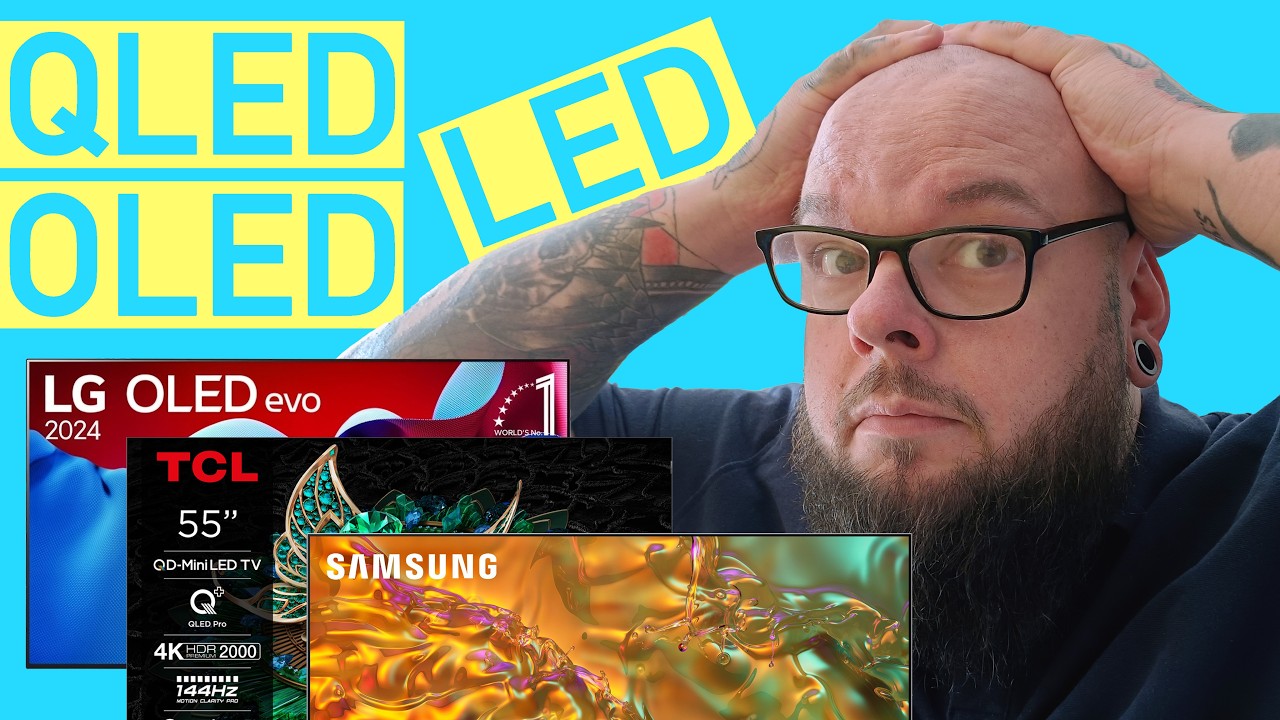LED, QLED, MiniLED, OLED? 📺 Jaki telewizor kupić w 2025 roku? 🤯 Wyjaśniam WSZYSTKO!
