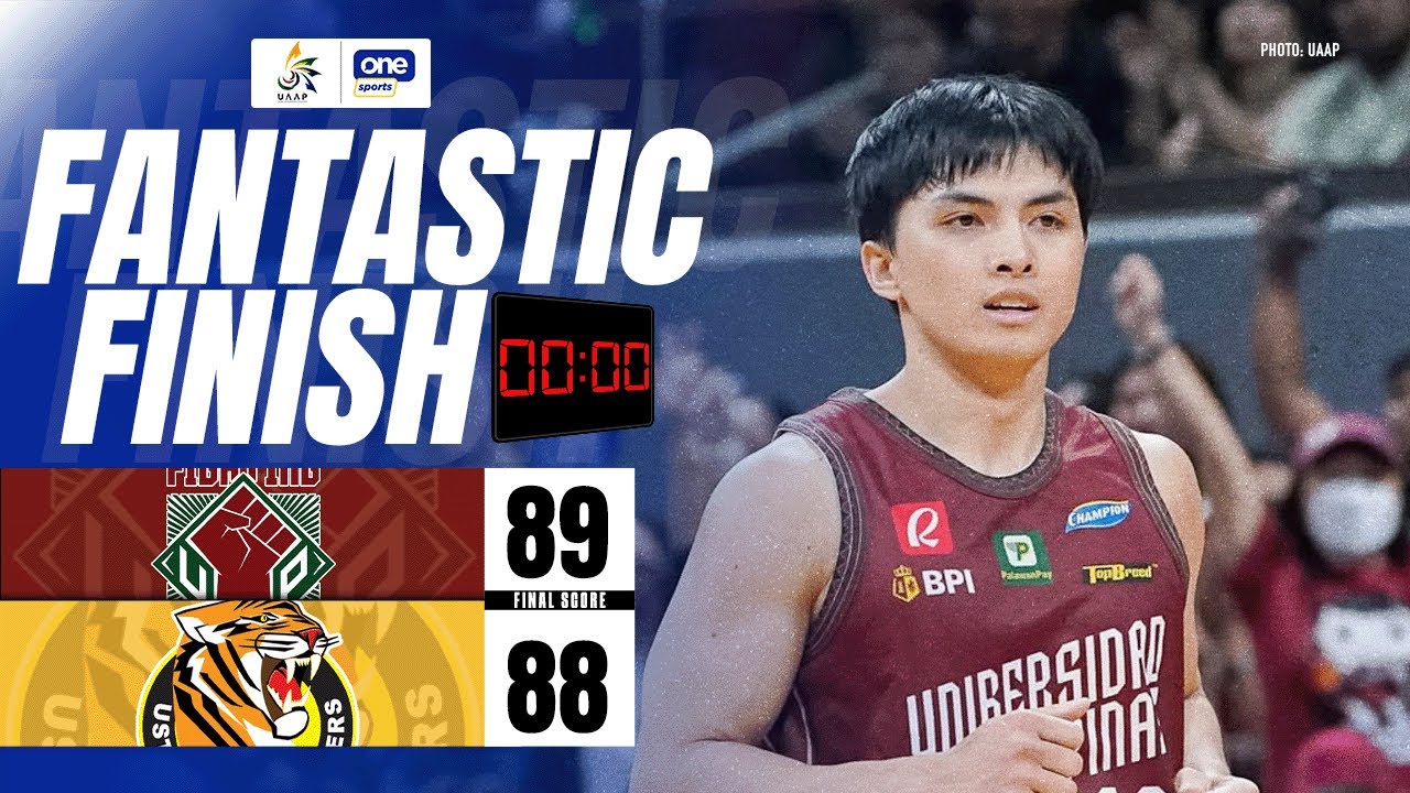 UP EDGES UST with NAIL-BITING 89-88 WIN | UAAP Season 88 Men’s Basketball