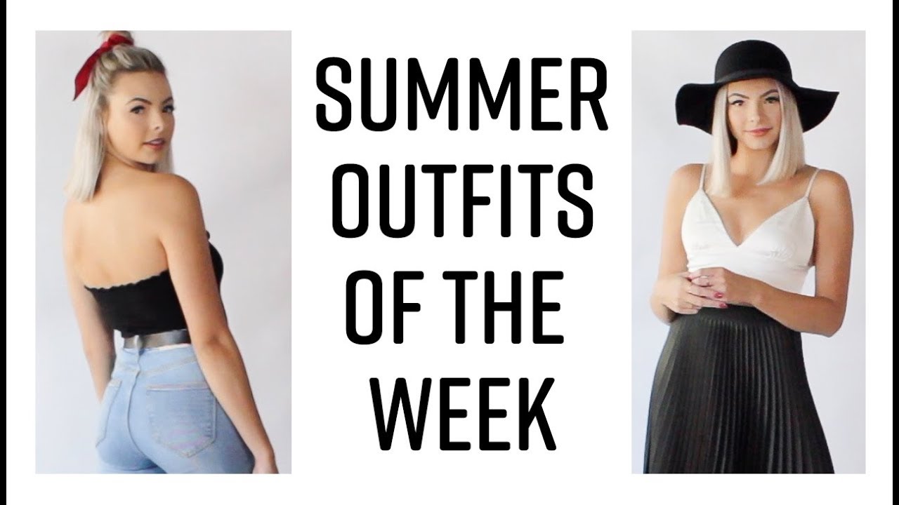 SUMMER OUTFITS OF THE WEEK 2019 // Kaylee Sulz
