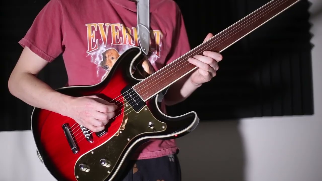 You Might Think - The Cars Cover - Fretless Guitar