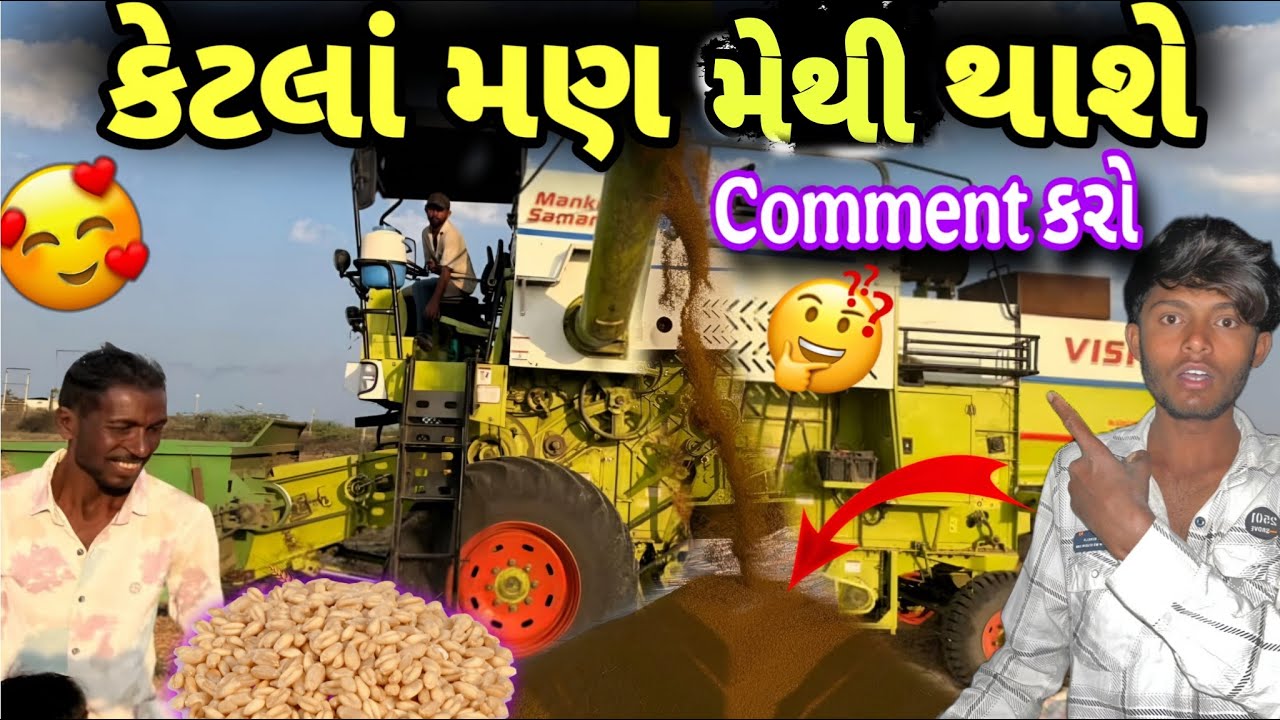 કેટલાં મણ મેથી થાશે આજે વાડીમાં કટર આવ્યું || 