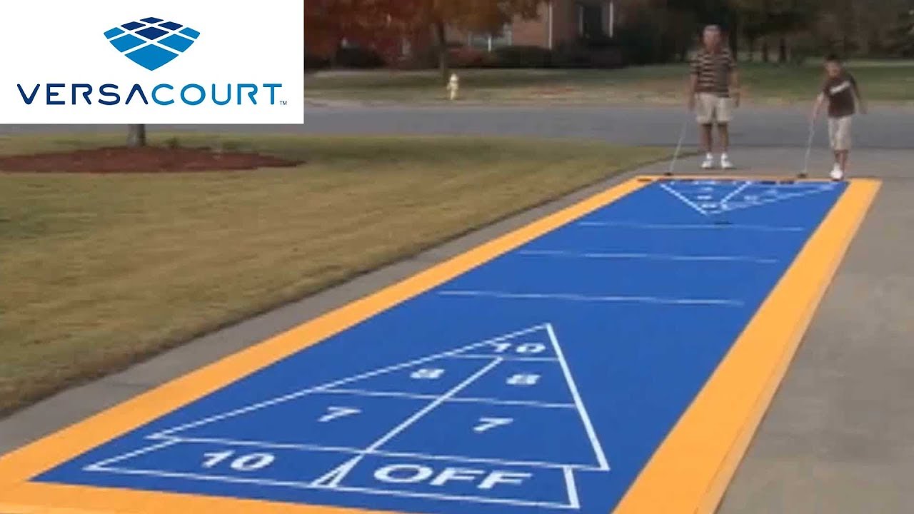 Shuffleboard Court by VersaCourt