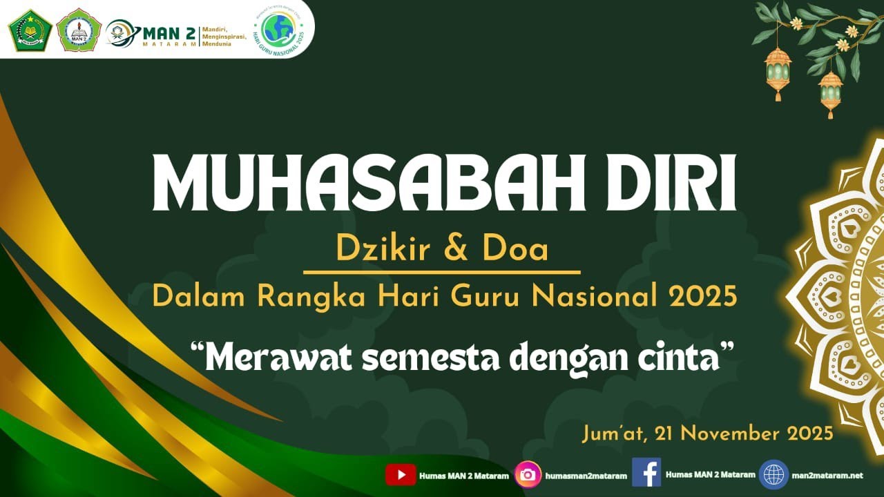Muhasabah Diri dalam Rangka Hari Guru Nasional 2025