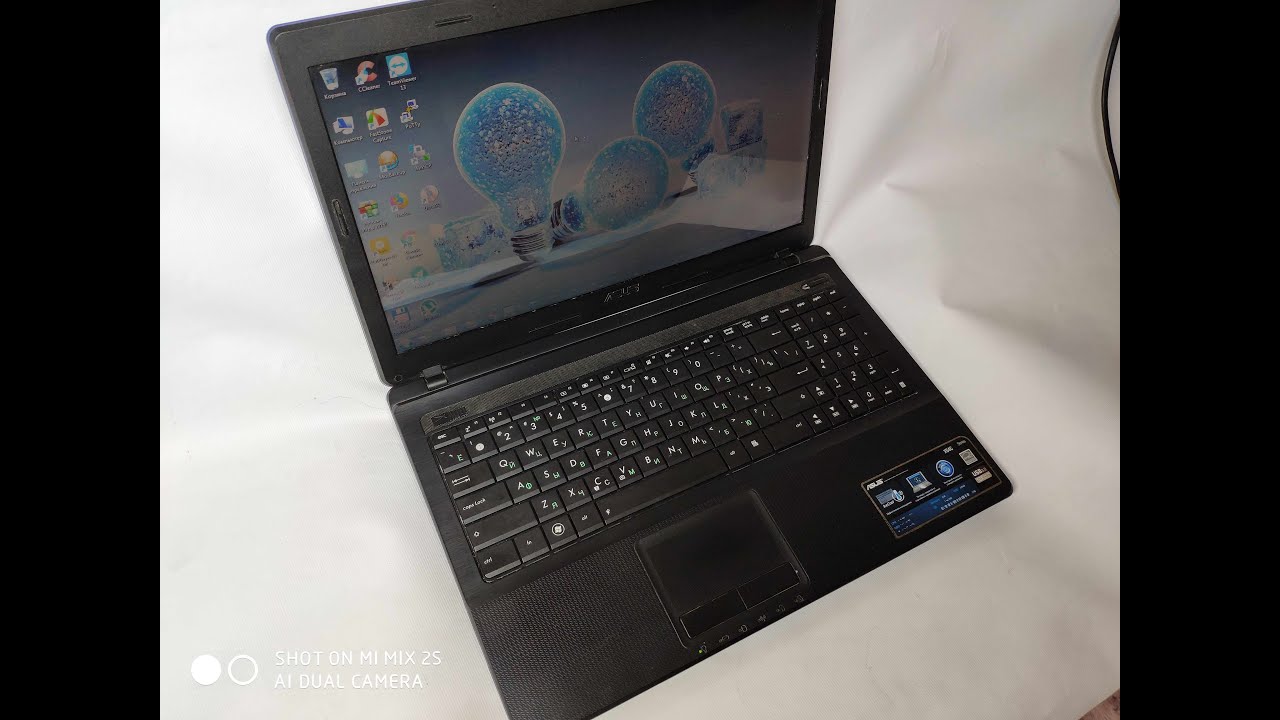 Апгрейд  ноутбука Asus X54C, замена процессора, увеличение обьема оперативной памяти