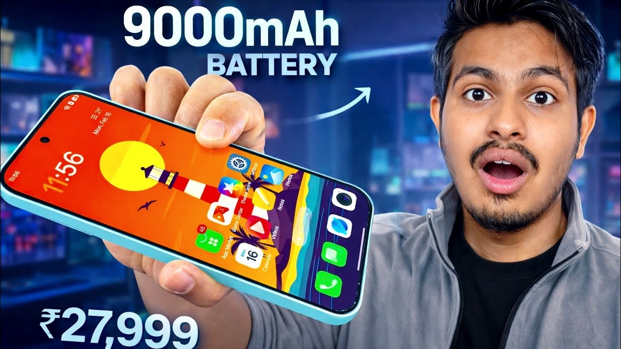 Powerful OnePlus Phone Has 9000mAh Battery 🔋