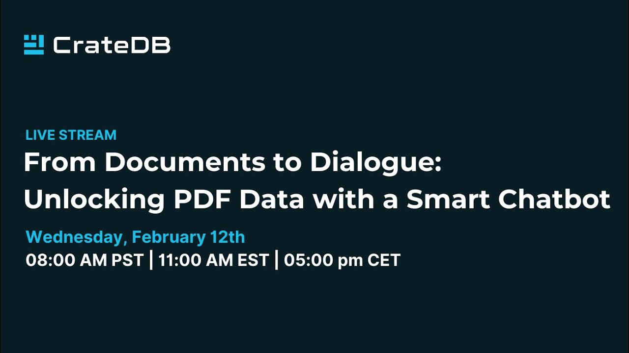 From Documents to Dialogue: Unlocking PDF Data with a Smart Chatbot