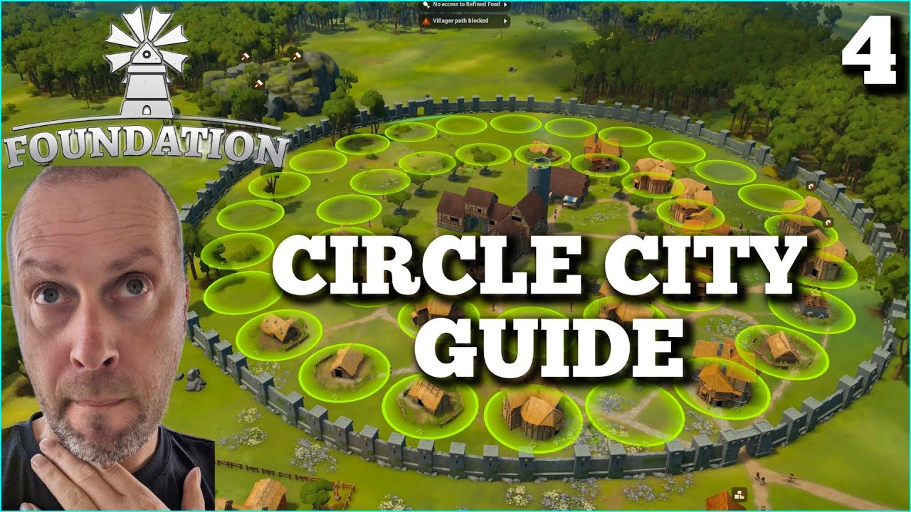 Foundation &ndash; Perfect Circle City Layout Tutorial