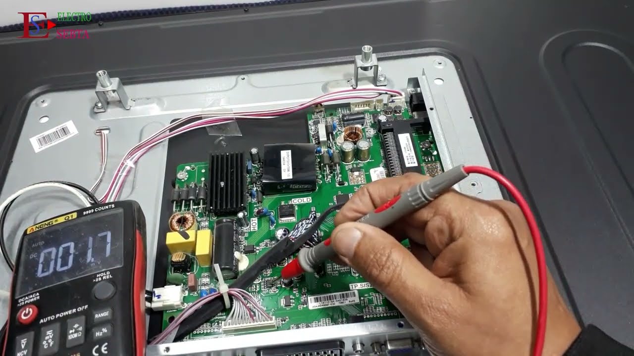 الطريقة الصحيحة&nbsp;لاصلاح&nbsp;تلفاز متوقف على اللمبة&nbsp;الحمراءThe correct way to fix a TV with a red light on