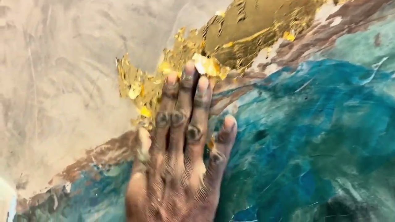 Stucco mirror marble design banana sikhao 10 minut mein. 🌹🌹🌹. royale play paints #trendingvideo 