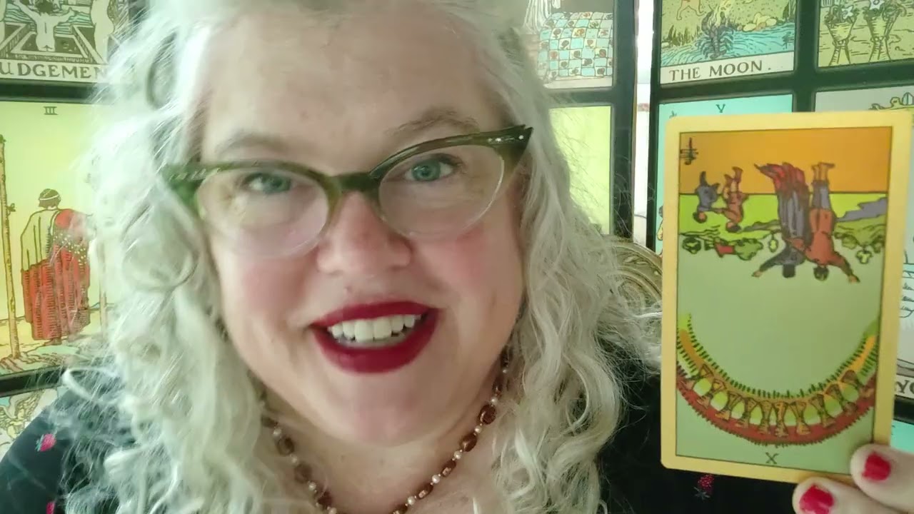 Friday Card: Ten of Cups reversed