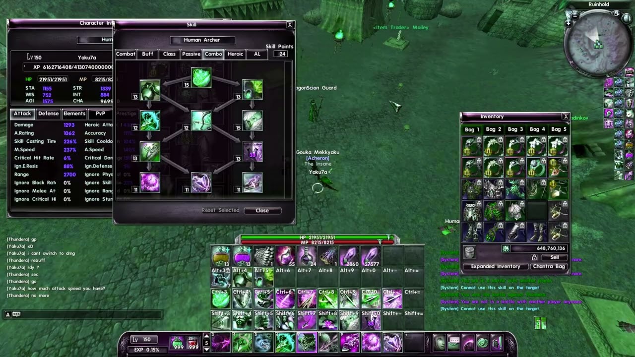 World of Paypal - Archlord, Corrupt Server World of Chantra PayPal=Ban Immunity