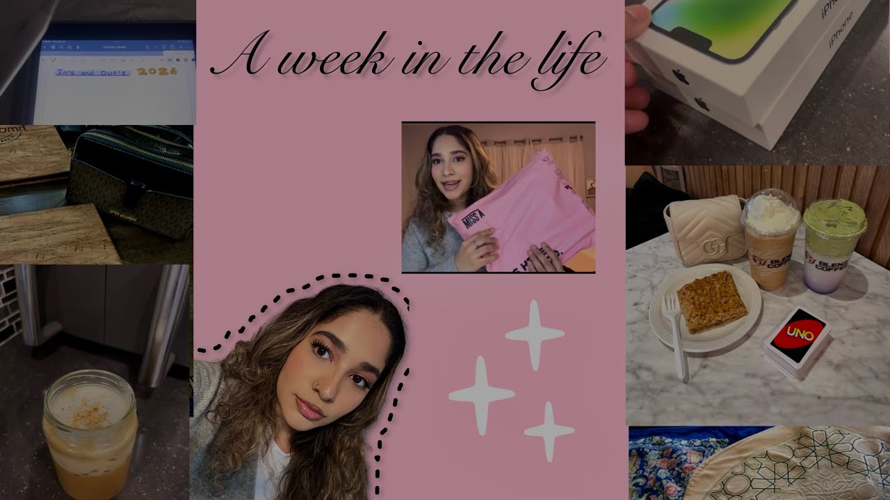 a week in my life (winter break)