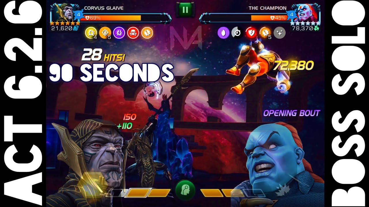 Boosted Rank 3 Corvus Solos Act 6.2 The Champion Boss in 90 Seconds