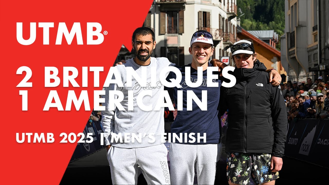 UTMB 2025 Finish Hommes | HOKA UTMB Mont-Blanc