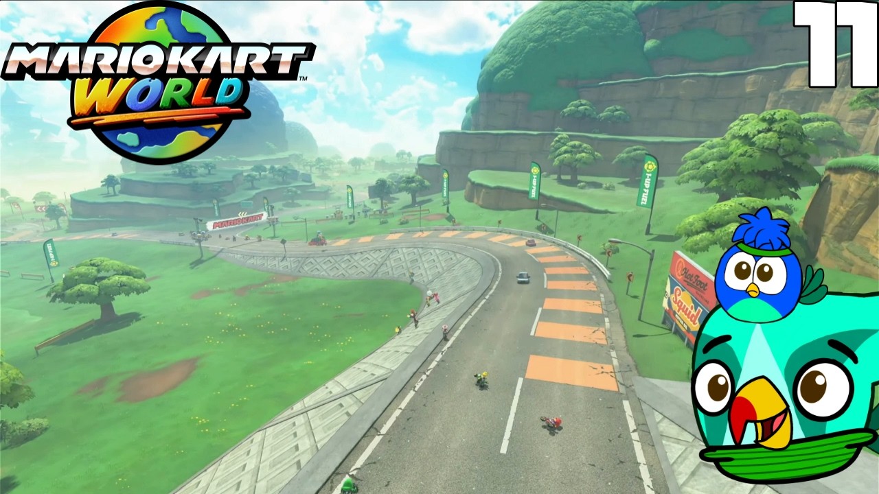 Давайте поиграем в Mario Kart World - Часть 11 - Ралли на Луне 50cc