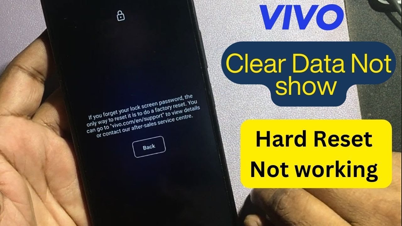 Vivo Y18 Hard Reset Not working solution || Vivo Y18 Password Reset and FRP Remove Tutorial