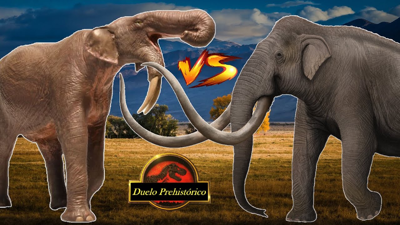 Deinotherium VS Mamut Colombino - Duelo Prehistórico -